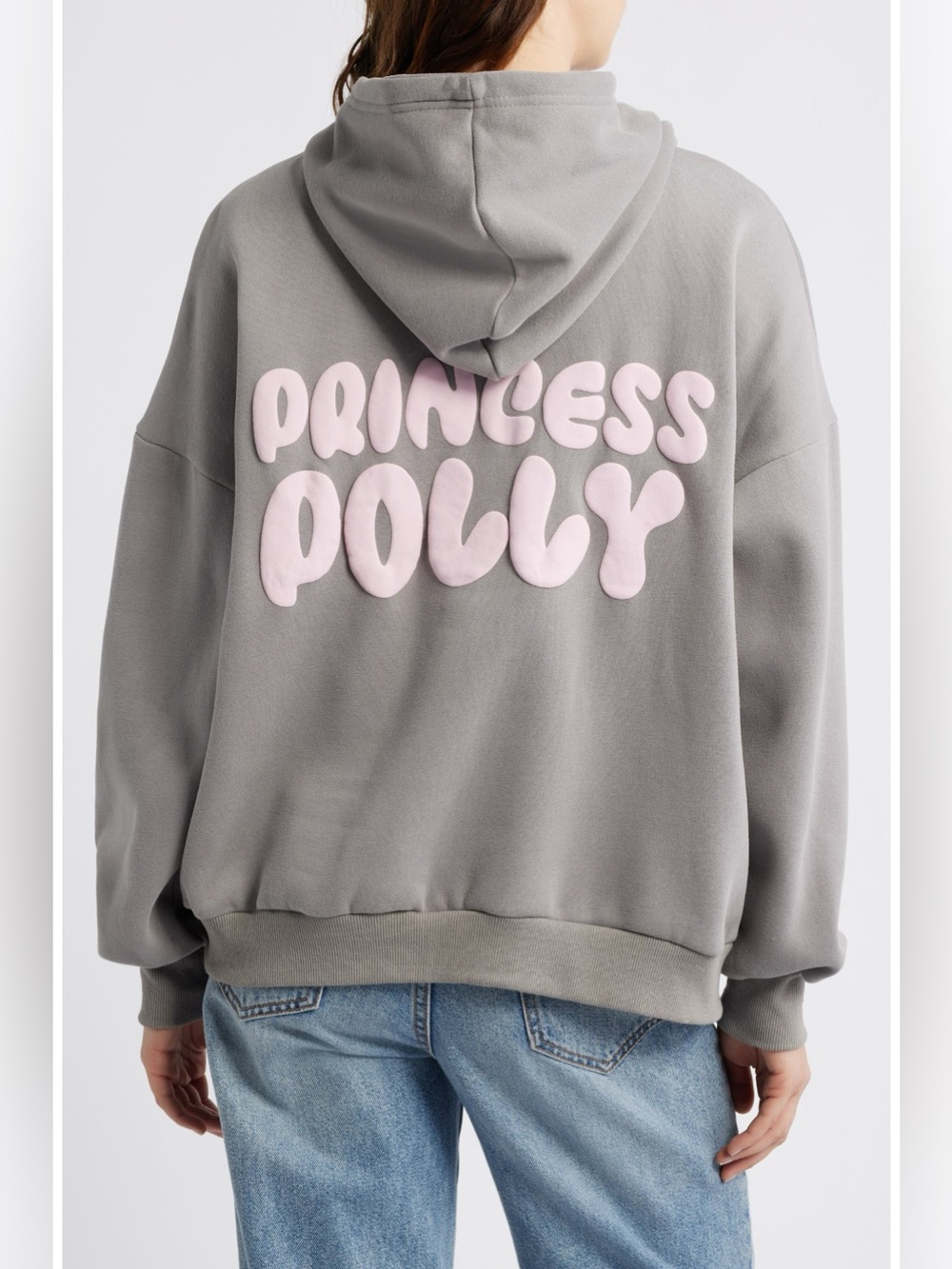 Princess Polly Graphic Print Logo Hoodie